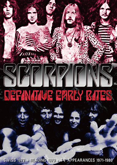 SCORPIONS / DEFINITIVE EARLY BITES PRO-SHOT (1DVDR)