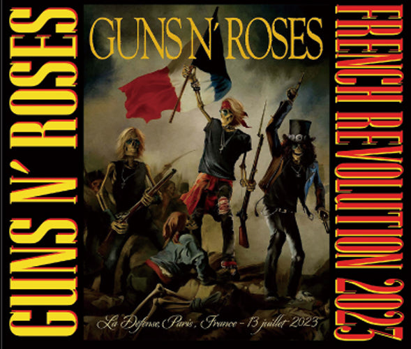 GUNS N' ROSES / FRENCH RELOVUTION 2023 (3CDR)