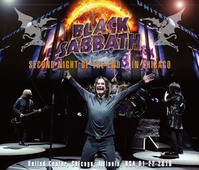 BLACK SABBATH / SECONDA NOTTE DELLA FINE... A CHICAGO (2CDR+1BDR)