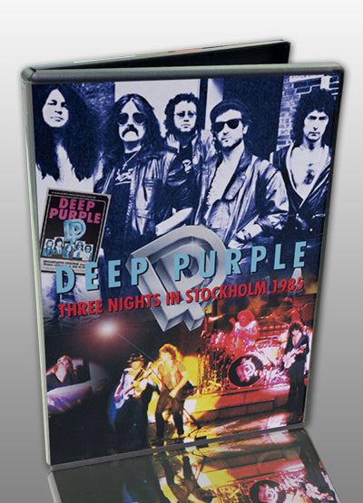 DEEP PURPLE / THREE NIGHTS IN STOCKHOLM 1985 (3DVDR)