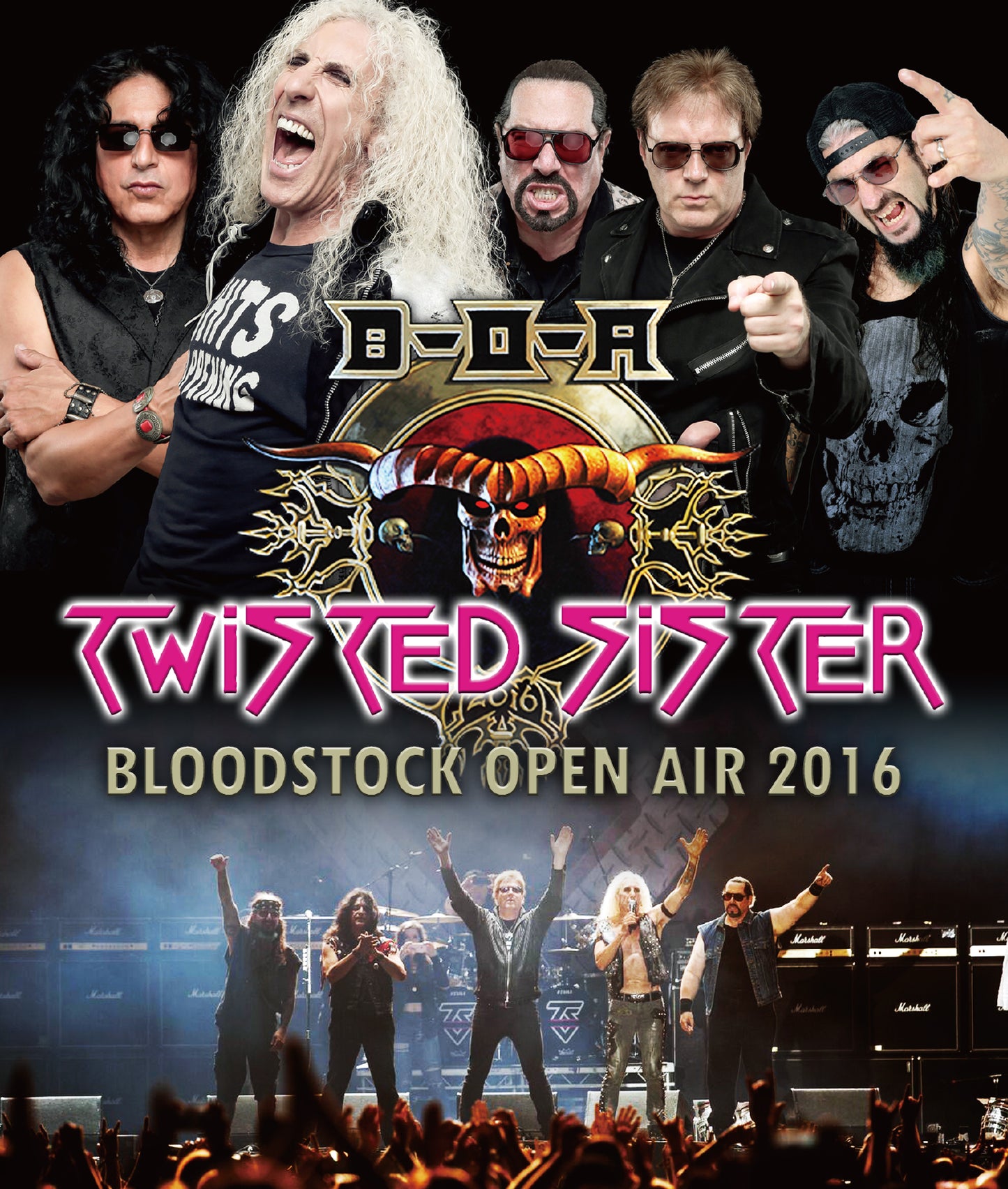 TWISTED SISTER / BLODDSTOCK OPEN AIR 216 PRO-SHOT (1BDR)