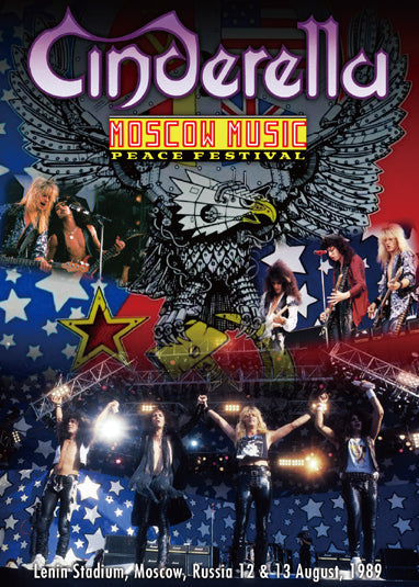 CINDERELLA / MOSCOW MUSIC PEACE FESTIVAL PRO SHOT (1DVDR)