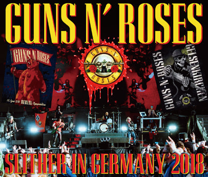 GUNS N' ROSES / SLITHER IN GERMANY 2018 (5CDR)