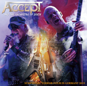 ACCEPT AND THE ORCHESTRA OF DEATH / SYMPHONIC TERROR TOUR IN GERMANY 2019 (2CDR)