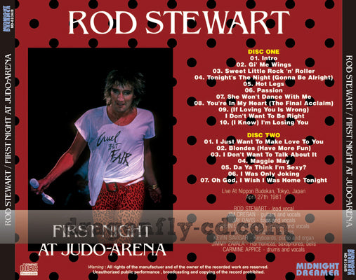 ROD STEWART / FIRST NIGHT AT JUDO ARENA (2CDR)