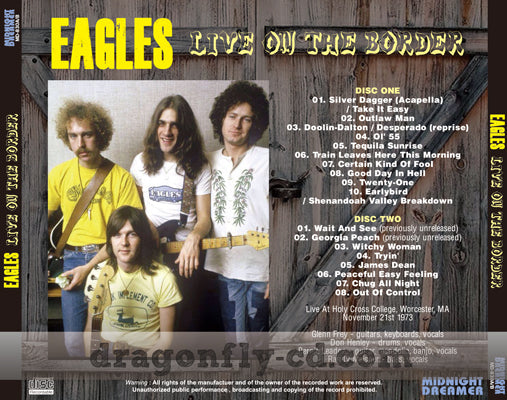 EAGLES / LIVE ON THE BORDER (2CDR)