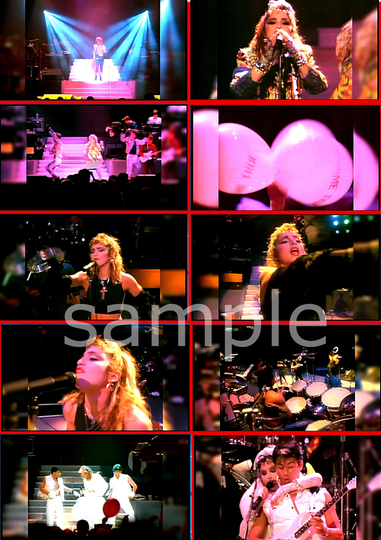 Madonna / The Virgin Tour In Detroit 1985 Pro-shot (1BDR)