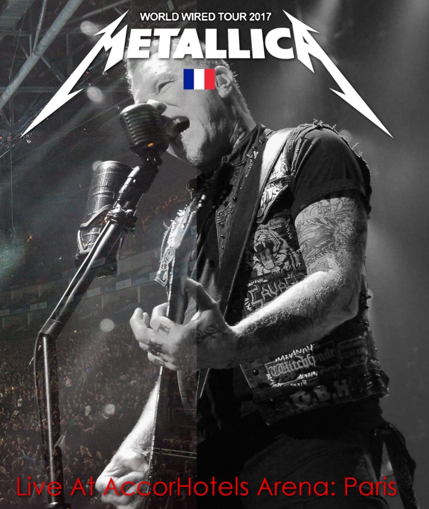 METALLICA / Worldwired Tour 2017 Accor Hotels Arena Paris France (1BDR)