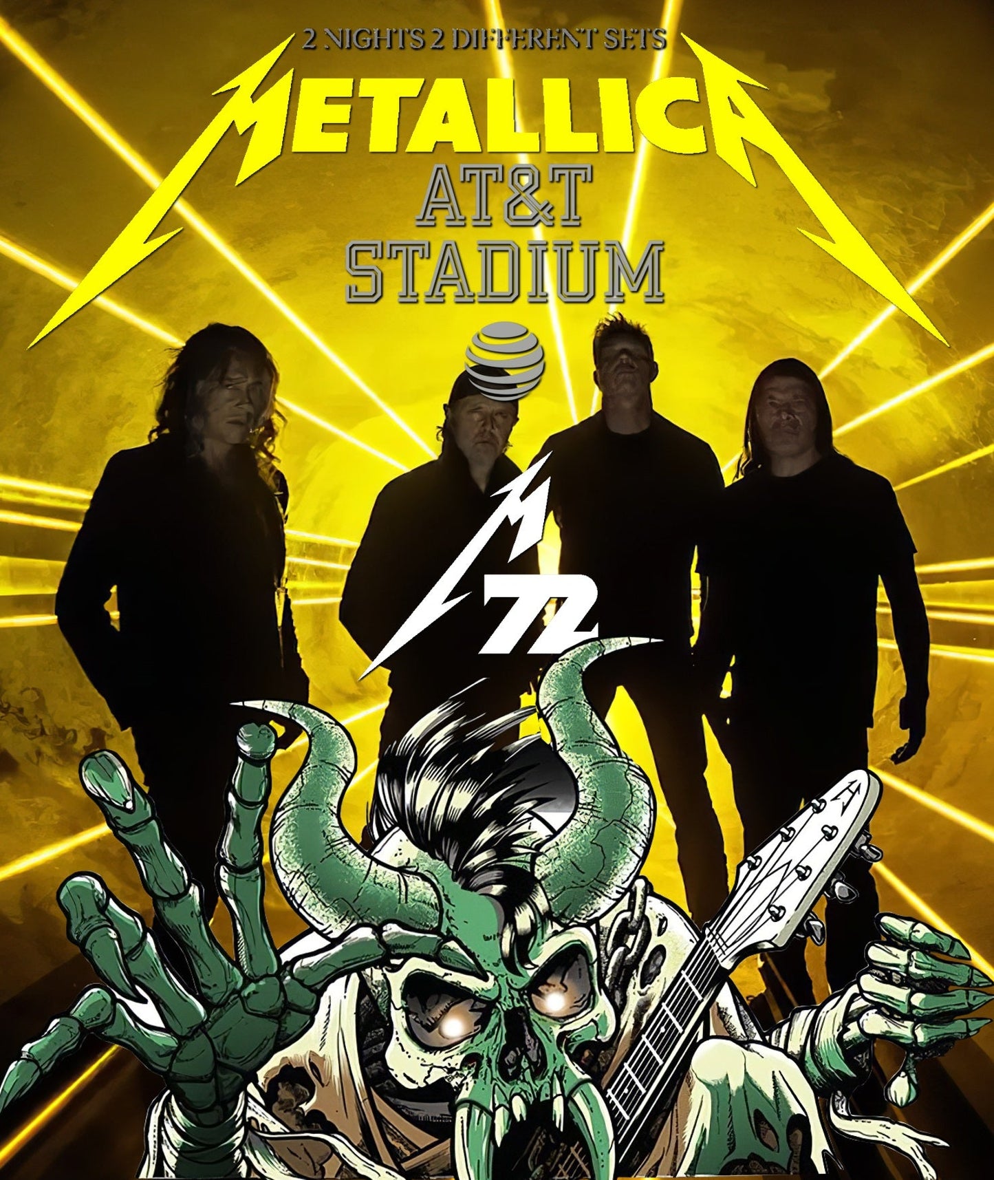 Metallica / Live At Arlington TX 2023 (2BDR)