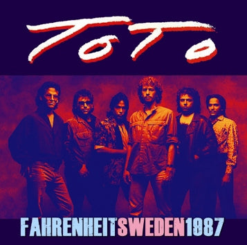 TOTO / FAHRENHEIT SWEDEN 1987 SOUNDBOARD (1CDR)