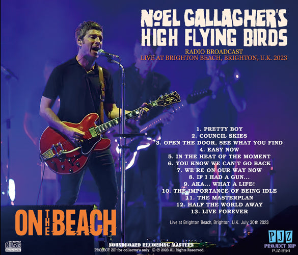 NOEL GALLAGHER'S HIGH FLYING BIRDS / ON THE BEACH 2023 (1CDR)