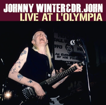JOHNNY WINTER Y DR. JOHN / EN DIRECTO EN L'OLYMPIA Soundboard (1CDR)