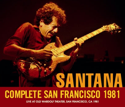 SANTANA / COMPLETE SAN FRANCISCO 1981 SOUNDBOARD (3CDR)