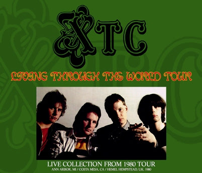 XTC / LIVING THROUGH THE WORLD TOUR LIVE COLLECTION FROM 1980 TOUR SOUNDBOARD (3CDR)