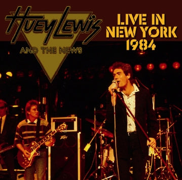 HUEY LEWIS AND THE NEWS / EN VIVO EN NUEVA YORK 1984 Soundboard (1 CDR)