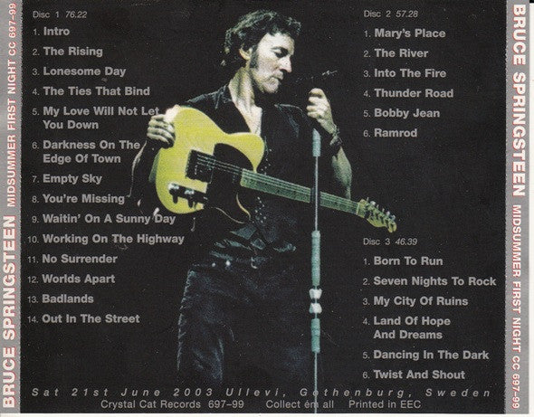 BRUCE SPRINGSTEEN & THE E STREET BAND / MIDSUMMER SECOND NIGHT (3CD)