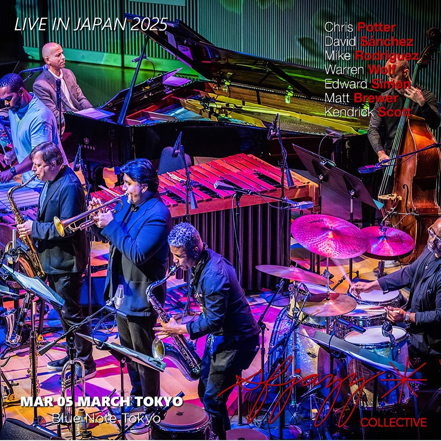 SFJazz Collective / Japan Tour 2025 Blue Note Tokyo (2CDR)