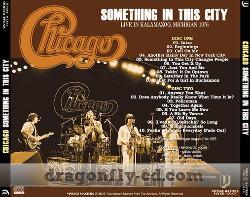 CHICAGO / SOMETHING IN THIS CITY (2CDR)