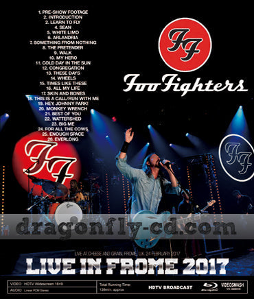 FOO FIGHTERS / EN VIVO EN FROME 2017 PRO SHOT (1HAB)