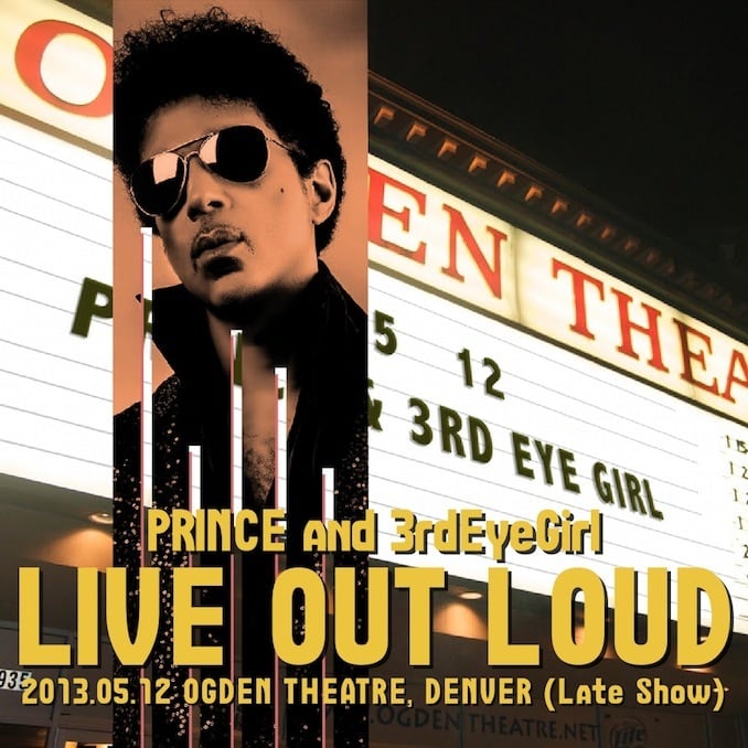Prince & Third Eye Girl / Live Out Loud Denver 5-12 Late Show (2CDR)