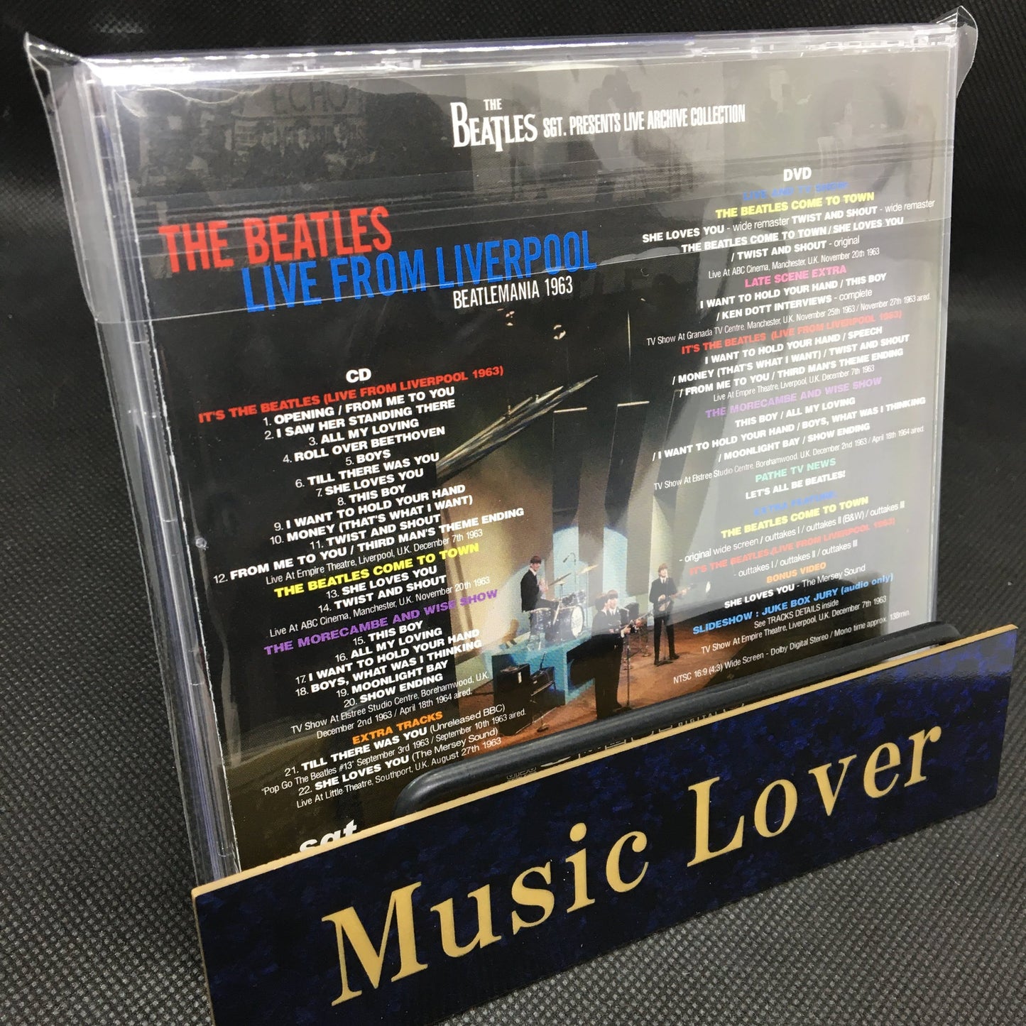 THE BEATLES / LIVE FROM LIVERPOOL (1CD+1DVD)