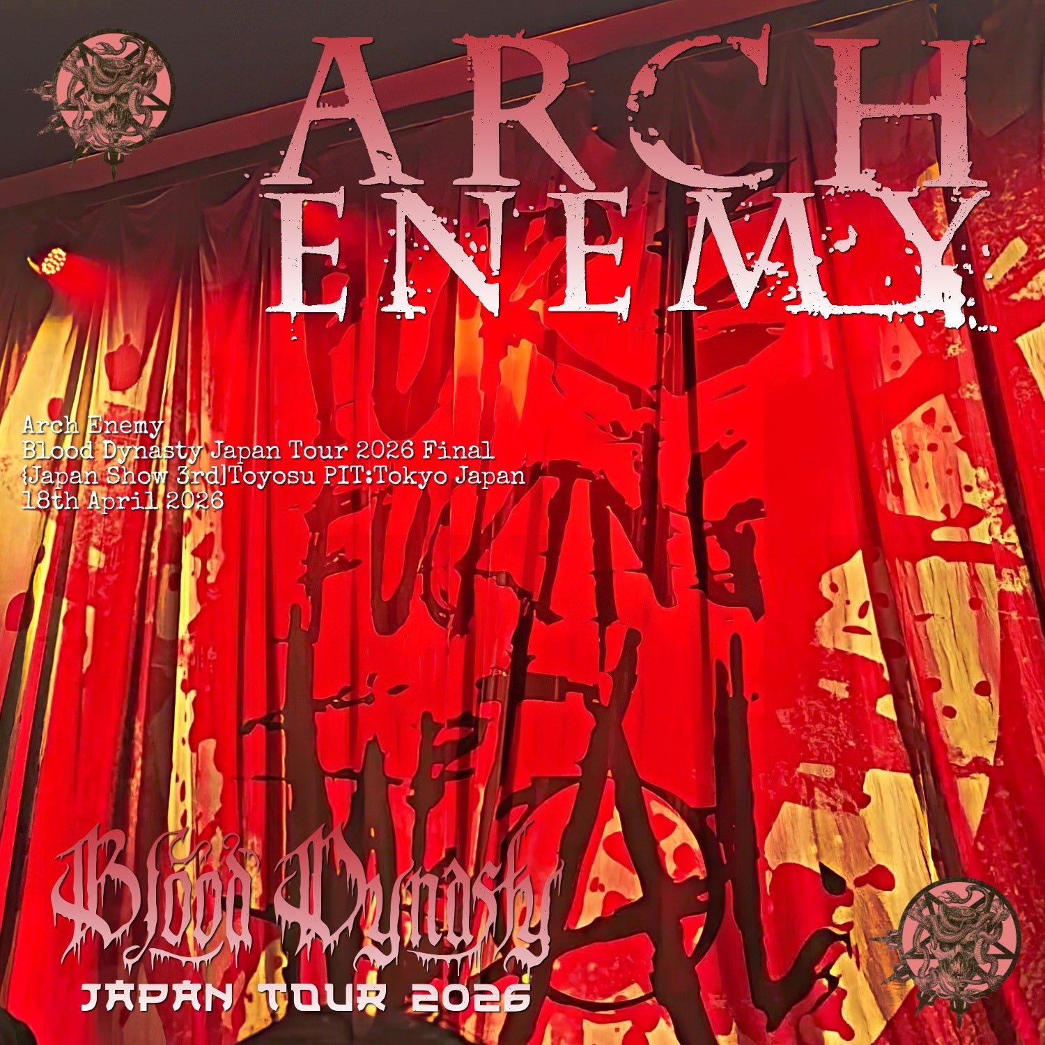 Arch Enemy / Blood Dynasty Japan Tour 2026 Final (2CDR) – WORLD