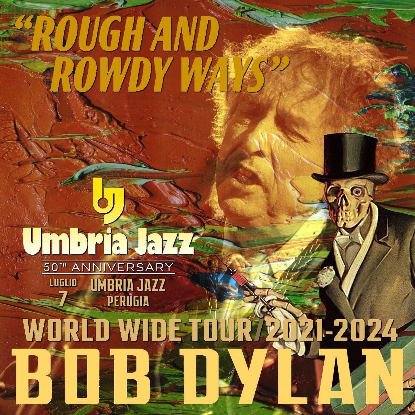 Bob Dylan / Rough and Rowdy Ways European Tour 2023 (2CDR)