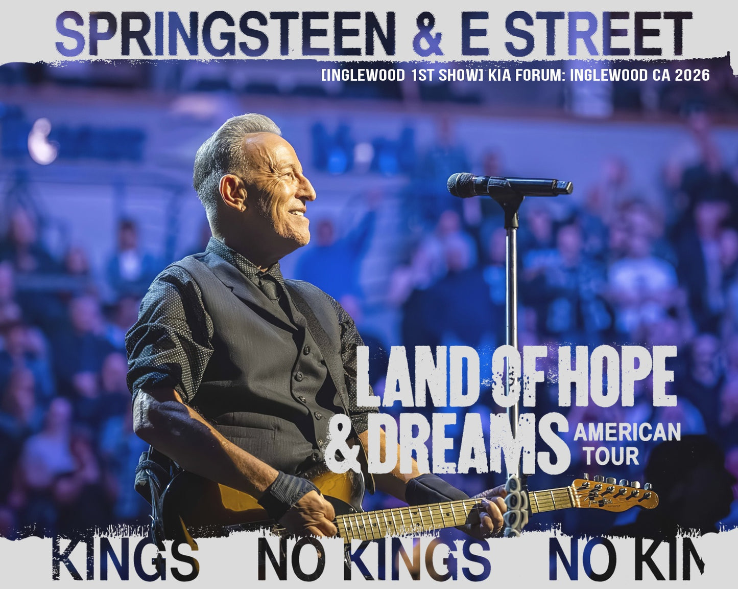 Bruce Springsteen / Land of Hope & Dreams American Tour 2026 (3CDR)