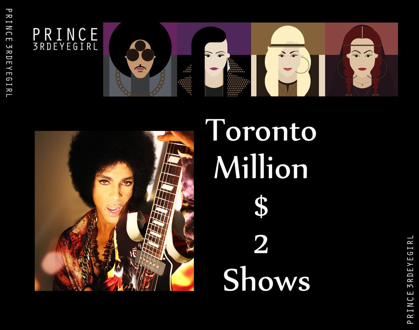 PRINCE / Toronto Million $ 2 Shows (3CDR)