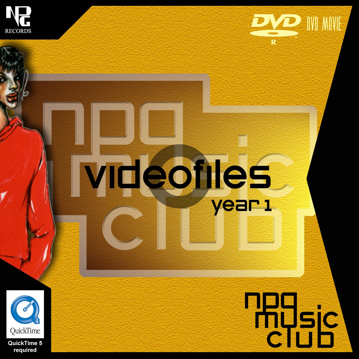 PRINCE / NPG Music Club Video Files (CDR-Rom+DVDR)
