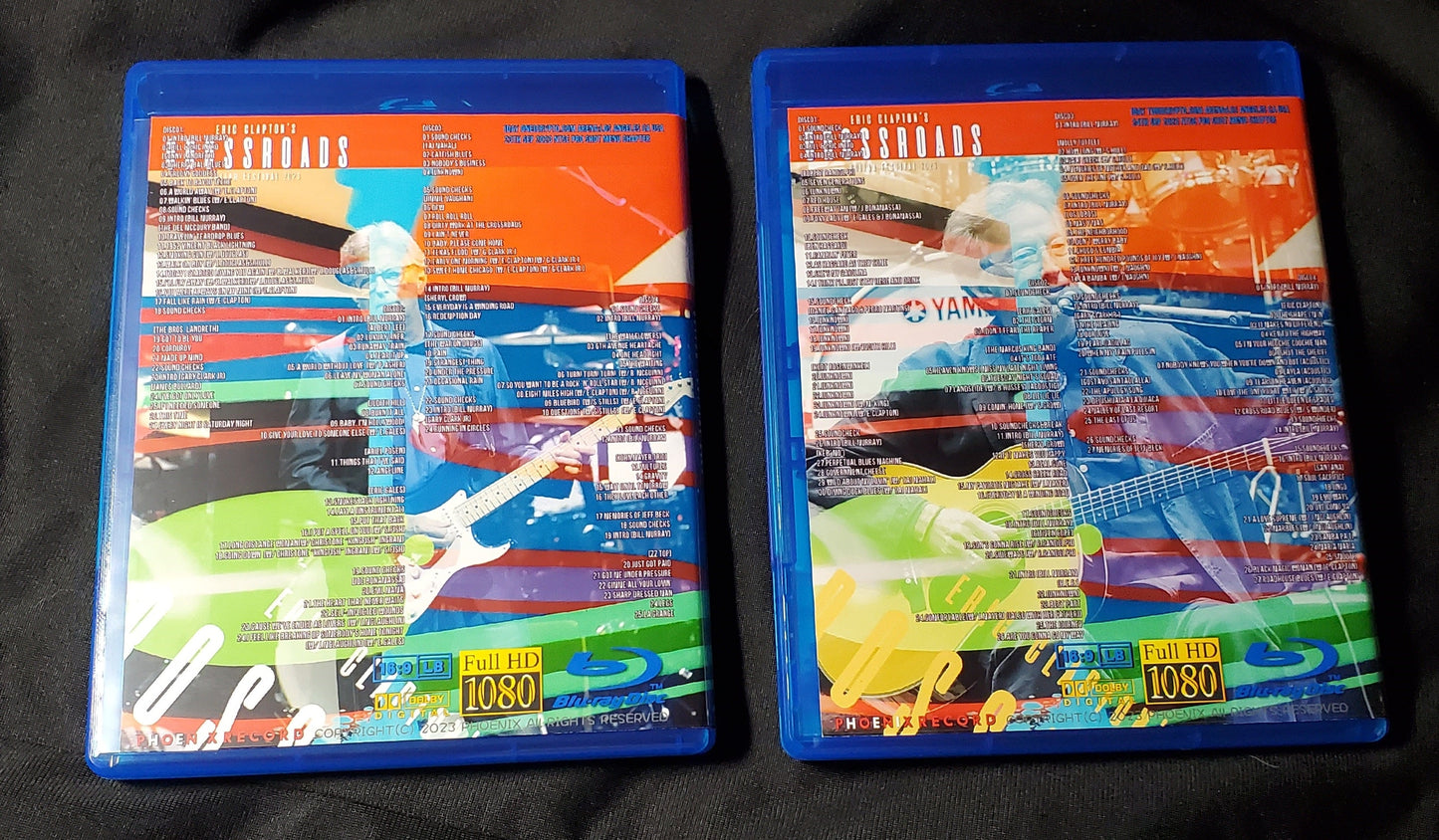 Eric Clapton / Clapton's Crossroads Guitar Festival 2023 complete (8BDR)