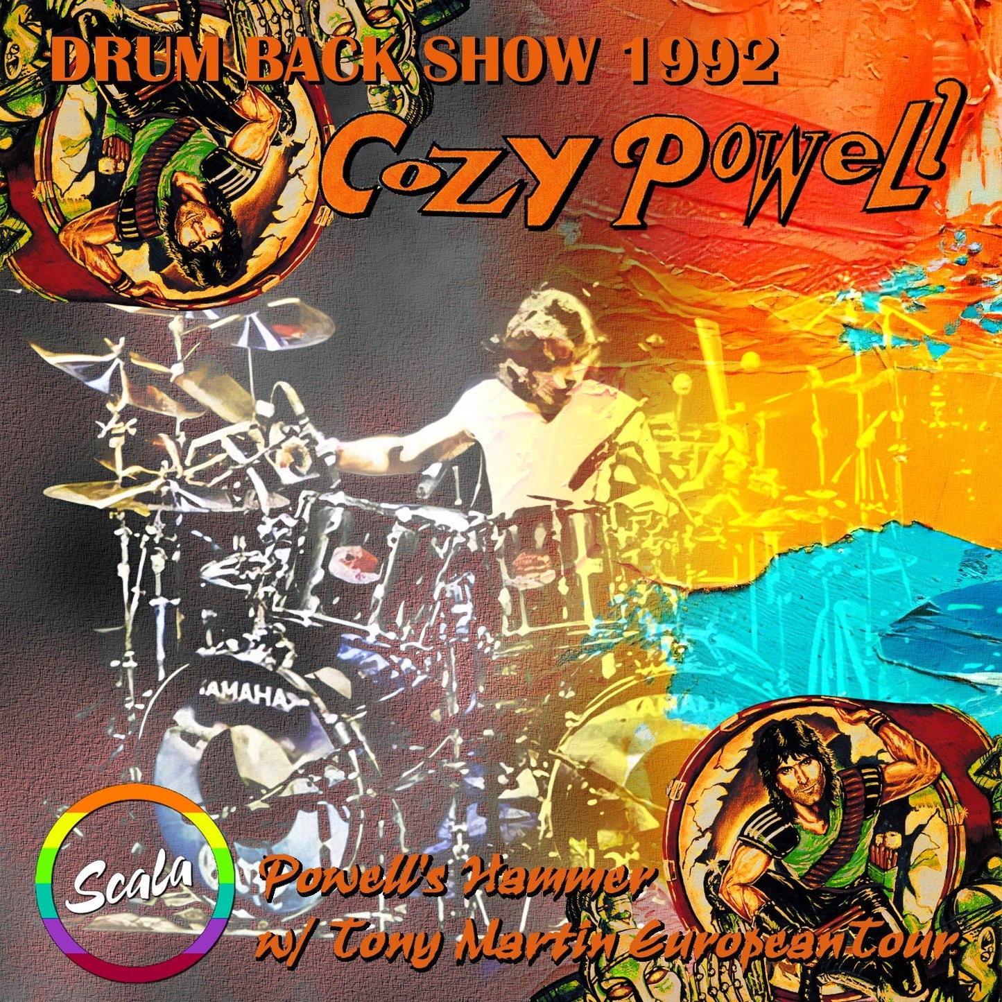 Cozy Powell's Hammer w/ Tony Martin / European Tour 1992 (2CDR)