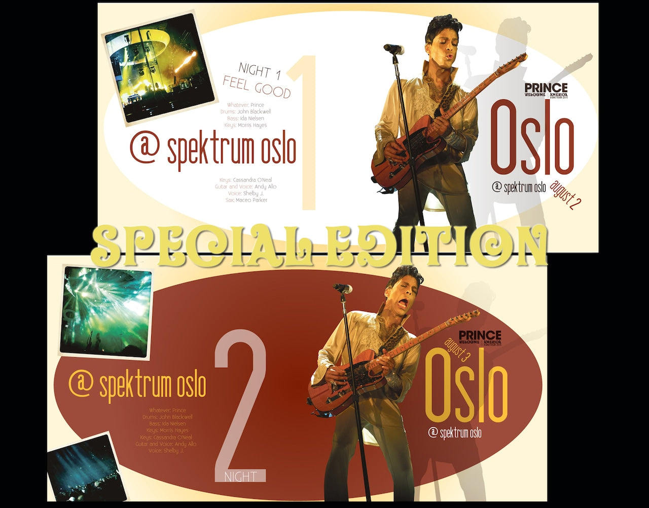 Prince / Oslo August 2nd+3rd 2011 Special Edition (5CDR+1DVDR)
