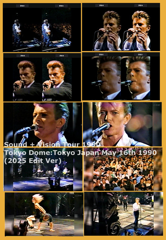 David Bowie / Sound + Vision Tour 1990 Tokyo Dome (1DVDR+2CDR)