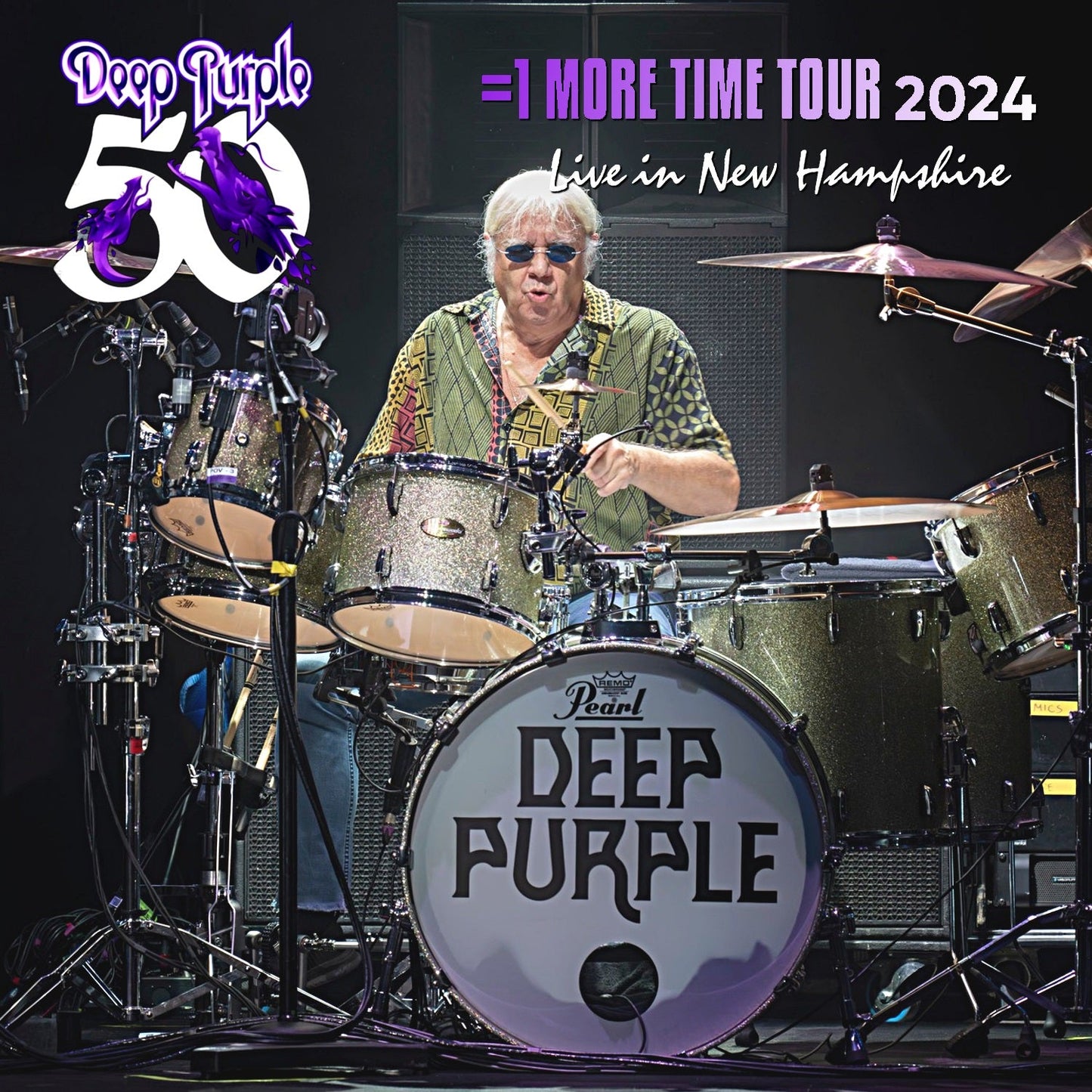 Deep Purple / 1 More Time Tour 2024 (2CDR) Bank NH Pavilion Gilford New Hampshire