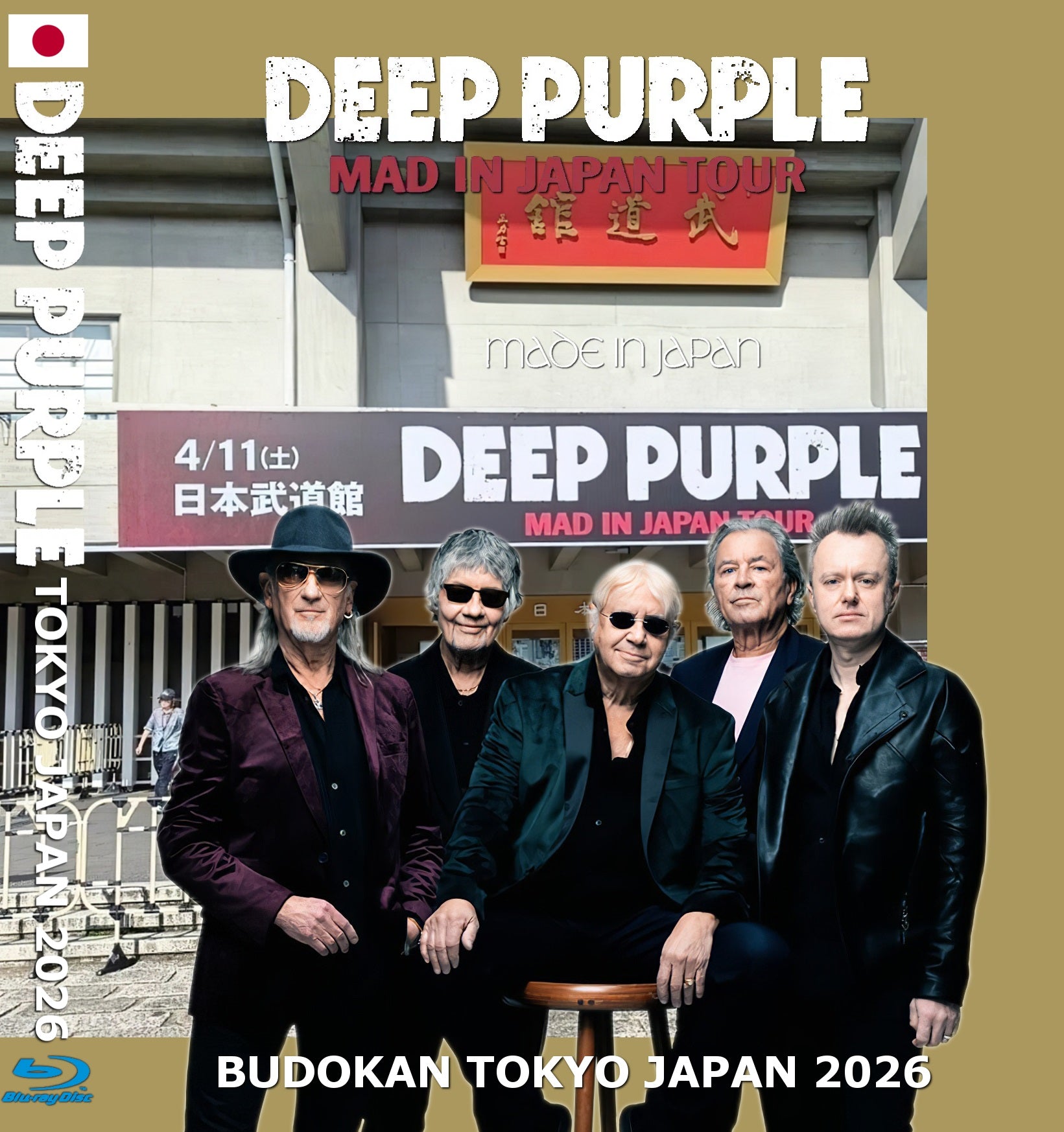 Deep Purple / Mad in Japan Tour 2026 Nippon Budokan (1BDR) – WORLD
