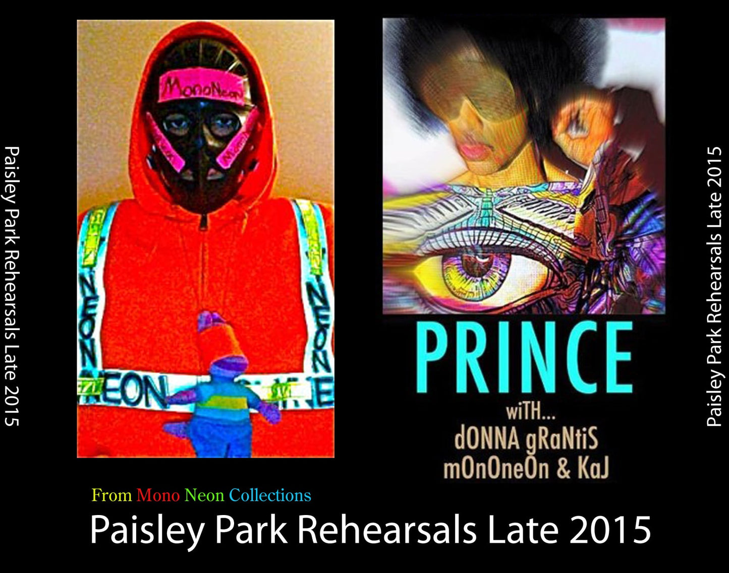 Prince / Blaxploitation+Paisley Park Rehearsals Late 2015 (2CDR+3CDR)