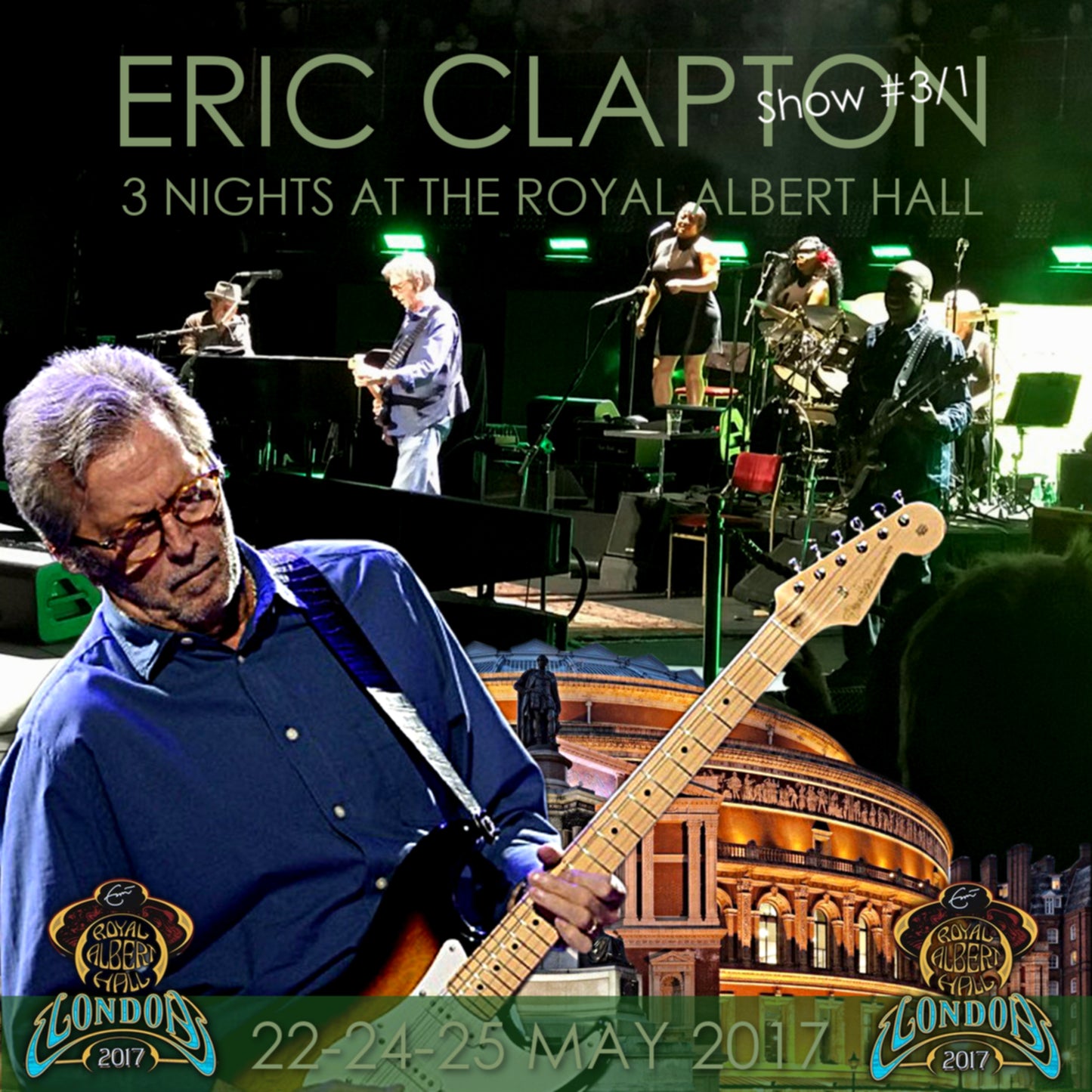 ERIC CLAPTON / In London 2017 Royal Albert Hall Show #3/1 (2CDR)