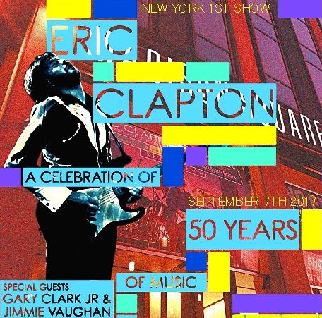 ERIC CLAPTON / A Celebration of 50 Years of Music in New York 2017 Madison Square Garden (2CDR)