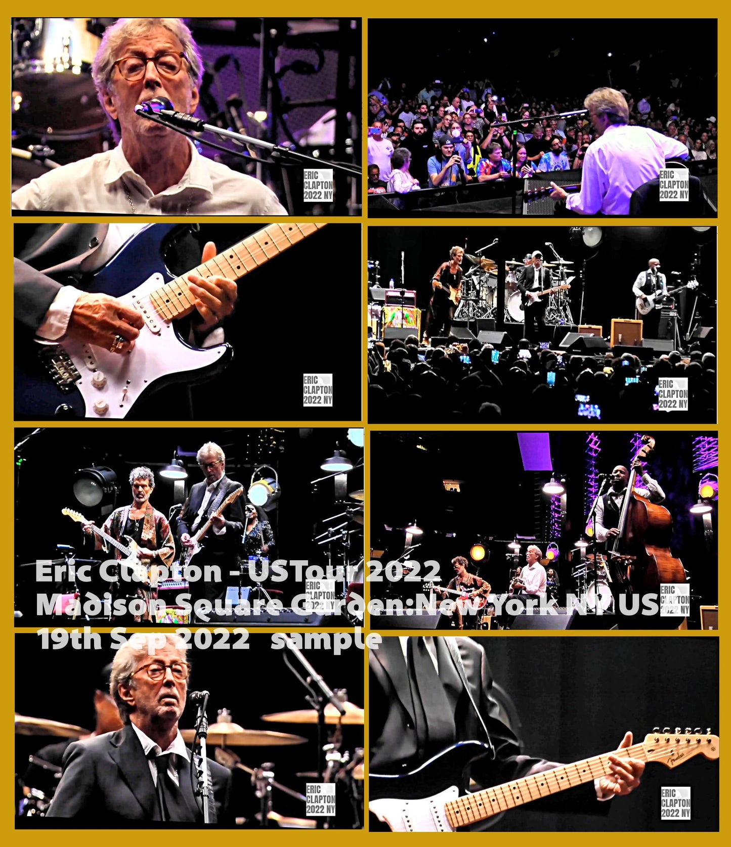 Eric Clapton / USTour 2022 Madison Square Garden (1BDR)