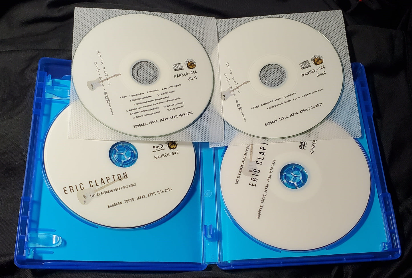 ERIC CLAPTON / LIVE AT BUDOKAN 2023 FIRST NIGHT (1BDR+1DVDR+2CDR)