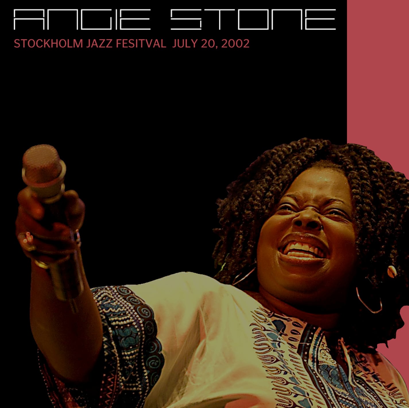 Angie Stone / Festival de Jazz de Estocolmo, 20 de julio de 2002 (1CDR)