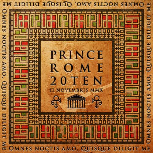PRINCE / Rome 20Ten Special Edition (2CDR+1DVDR)
