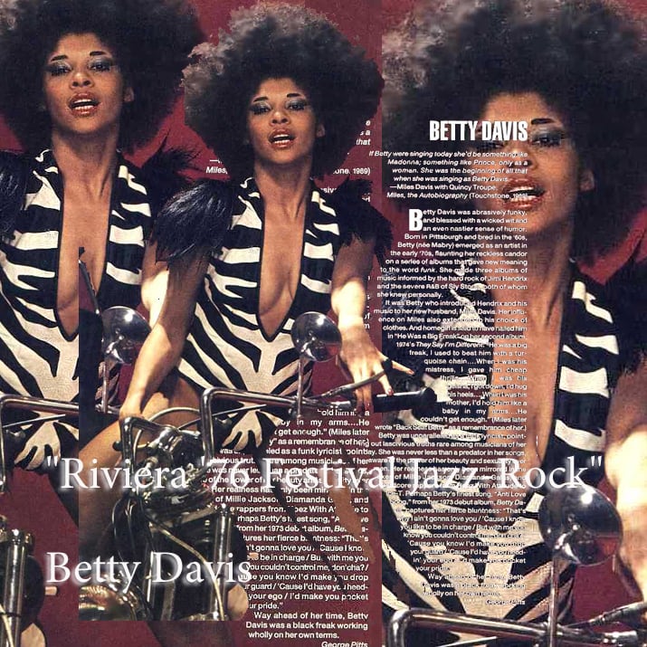 Betty Davis / Riviera '76 Festival de Jazz-Rock (1CDR)