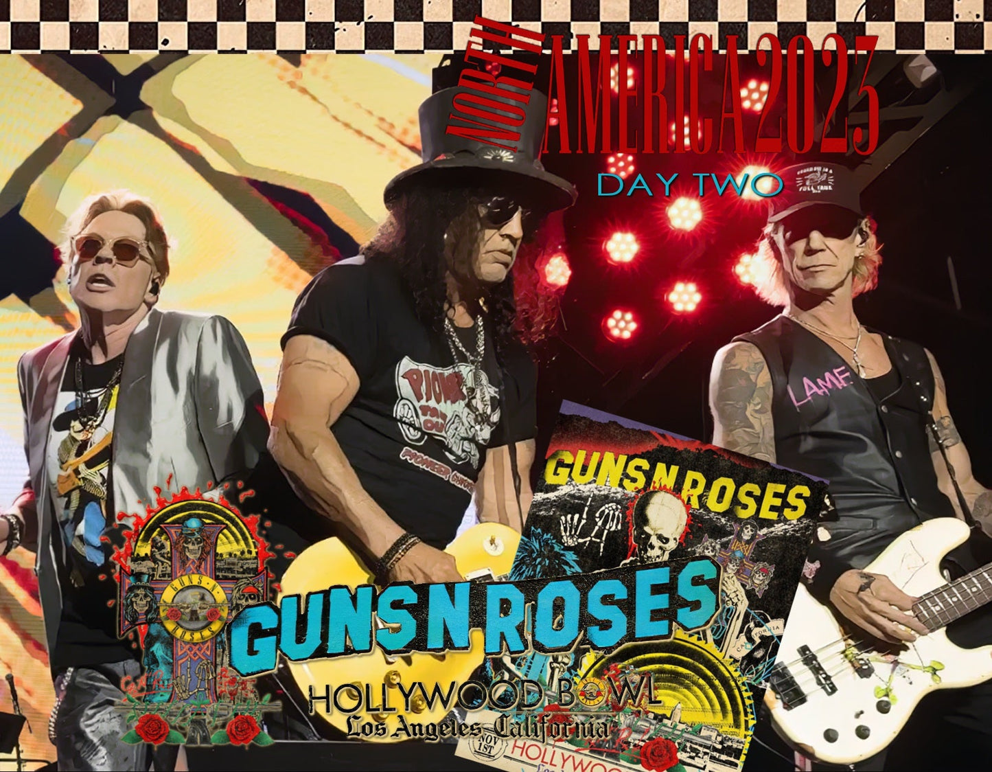 Guns N' Roses / World Tour 2023 Hollywood 2nd Show (3CDR)