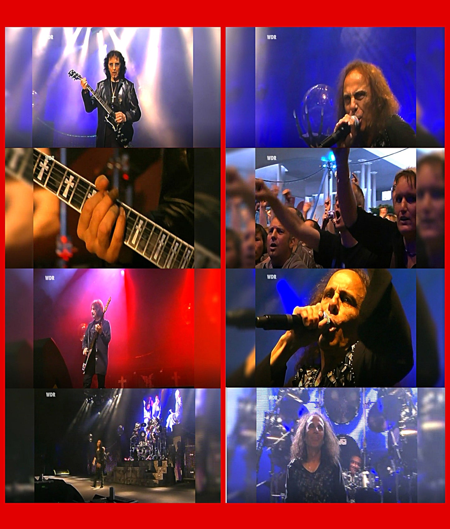 Heaven & Hel / Bible Black European Tour 2009 Proshot (1DVDR)