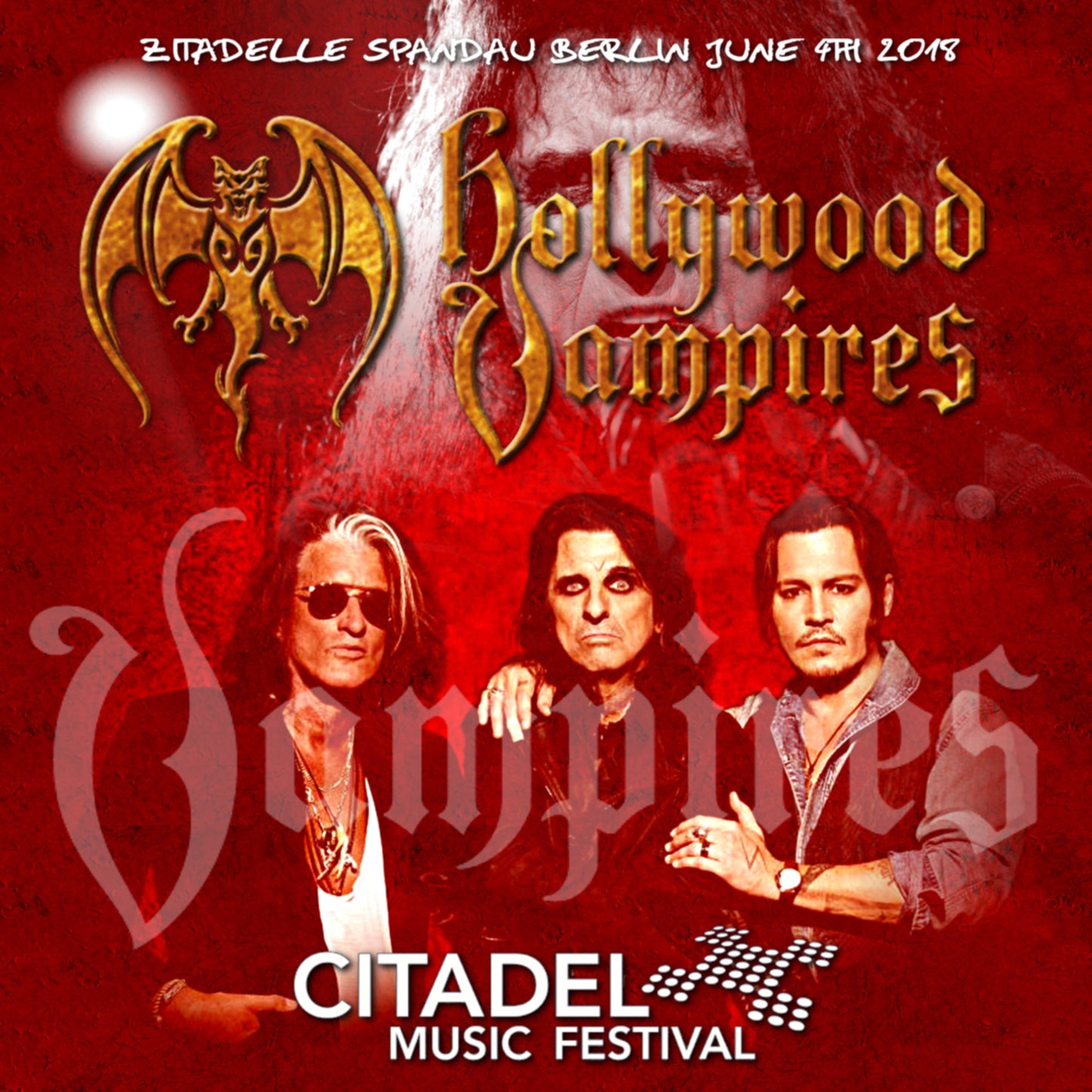 Hollywood Vampires / in Germany 2018 Citadel Music Festival (2CDR)