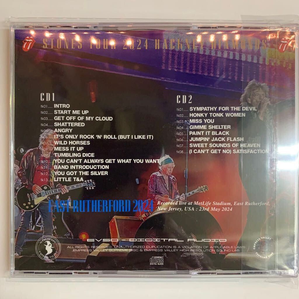 THE ROLLING STONES / EAST RUTHERFORD 2024 (2CD)