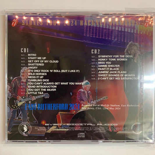 THE ROLLING STONES / EAST RUTHERFORD 2024 (2CD)