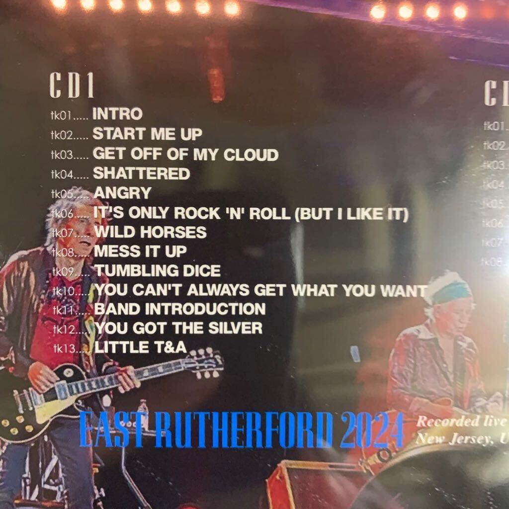 THE ROLLING STONES / EAST RUTHERFORD 2024 (2CD)